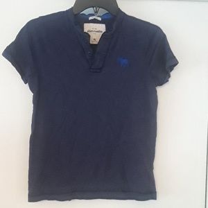 Abercrombie Navy Blue Youth XLarge Shirt